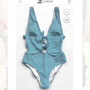 One piece bathing suit